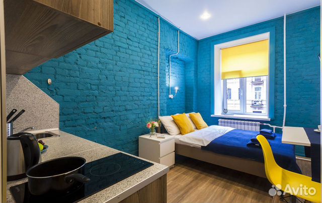 Студия, 14.2 м², 1/4 эт. Студия, 14.2 м², 1/4 эт.