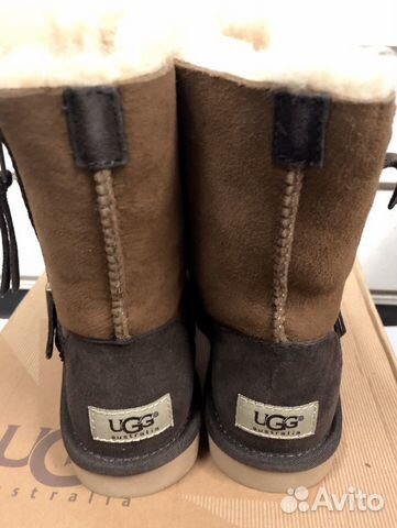 UGG Australia Chestnut с ремнем и молнией рыжие