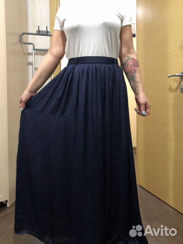 Юбка атласная размер М piena Турции