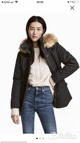 Женская утеплённая парка H&M