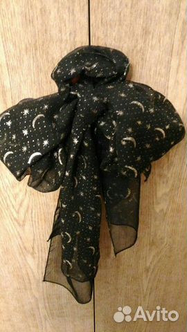 Шарф шелковый