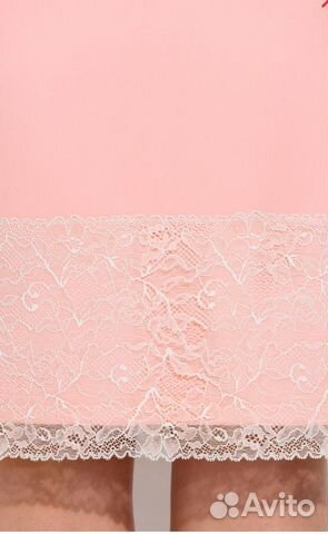 Платье новое. С кружевом. 44р