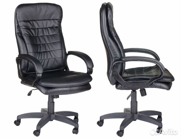 Кресло руководителя Силуэт черный