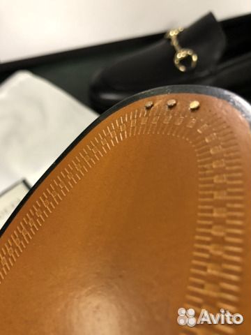 Туфли мюли Gucci классика Кожа
