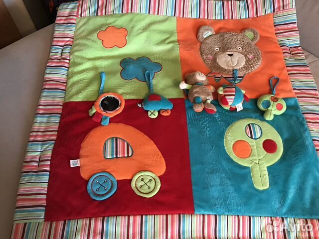 Детский развивающий коврик Детский развивающий коврик