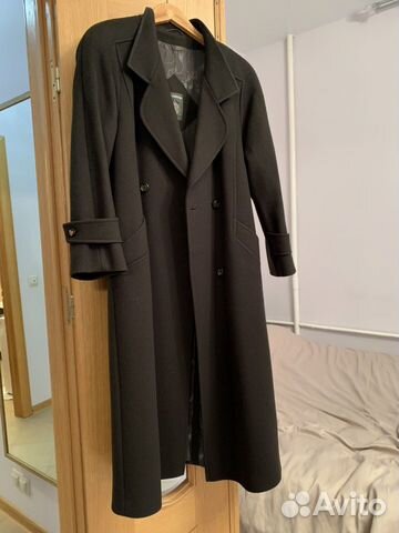 Пальто тёмно-зелёного цвета Hensel & Mortensen Пальто тёмно-зелёного цвета Hensel & Mortensen