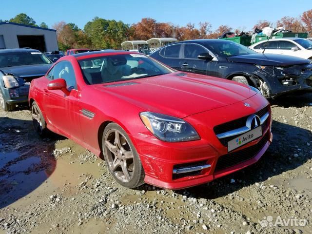 Mercedes-Benz SLK-класс 1.8 AT, 2013, битый, 52 989 км