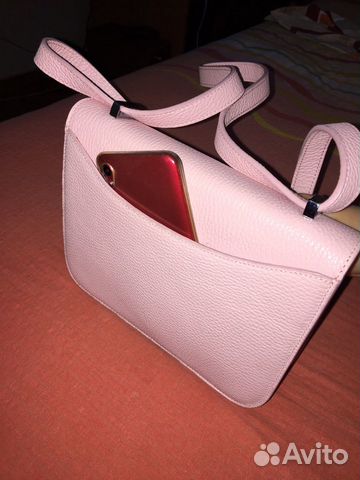 Сумка клатч, Hermes Constance, натур. кожа, б/у