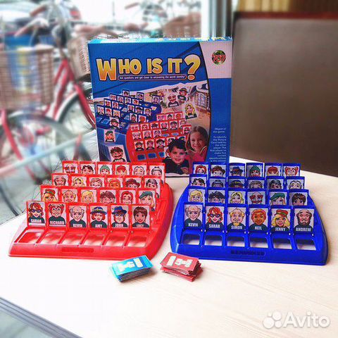 Who is it. Настольная игра на английском
