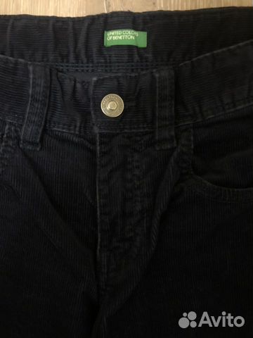 Брюки вельветовые United color of benetton