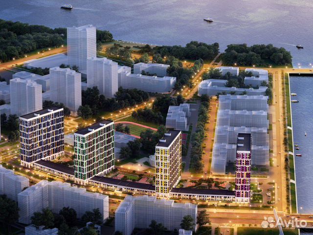 2-к квартира, 54.5 м², 4/22 эт.