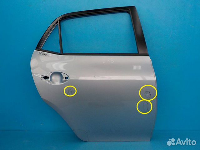 Дверь задняя правая toyota Auris (E15) 2006-2012 Дверь задняя правая toyota Auris (E15) 2006-2012