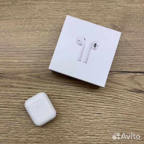 AirPods 2 + чехол в подарок AirPods 2 + чехол в подарок