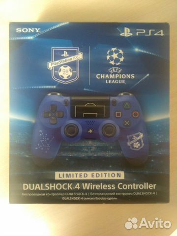 Геймпад Dualshock 4 uefa Champions League