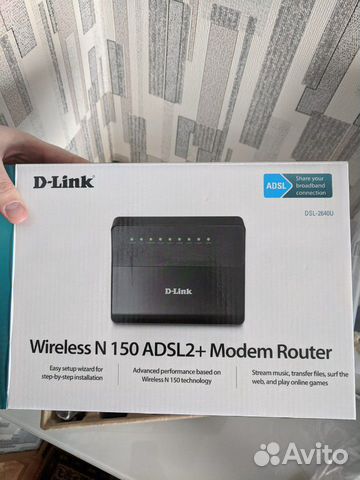 Wifi роутер D-link DSL 2640U Wifi роутер D-link DSL 2640U
