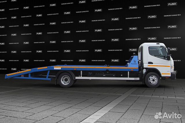 Fuso canter TF Эвакуатор с ломаной платформой, 5,7