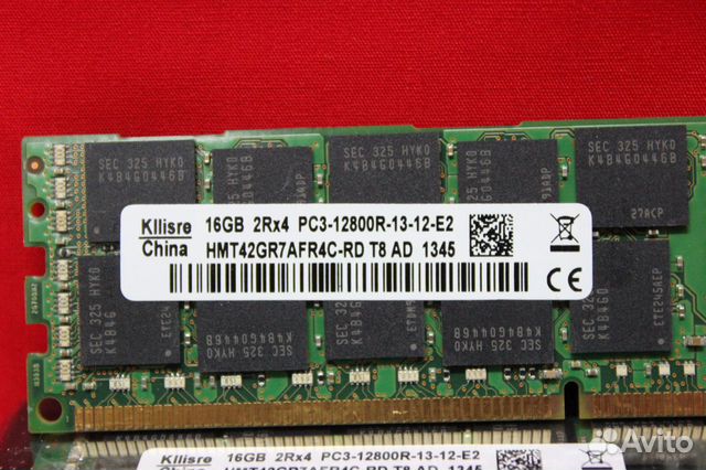 DDR3 16Gb 1600 MHz PC3-12800 Kllisre SAMSUNG ECC 89509501844 купить 3