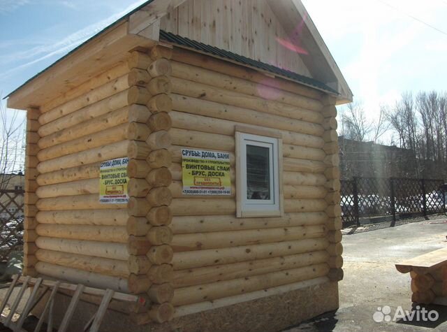 Сруб бани 3 х 3 m из зимнего леса (арт.1) Сруб бани 3 х 3 m из зимнего леса (арт.1)