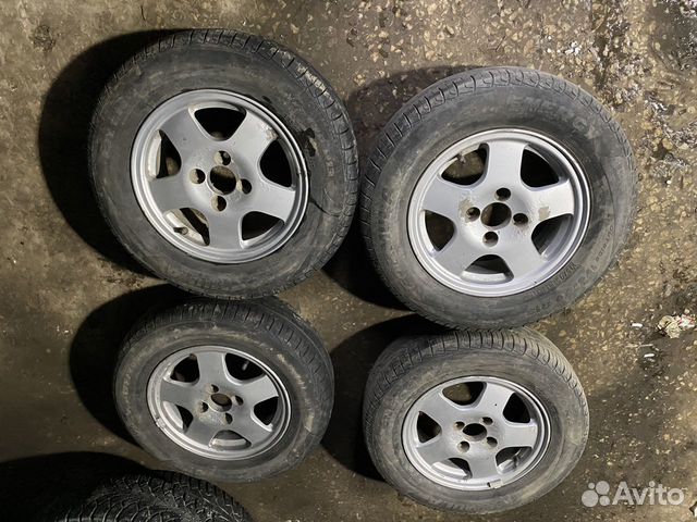 Комплект лета 175/70/R13 на литых дисках ваз 4x98
