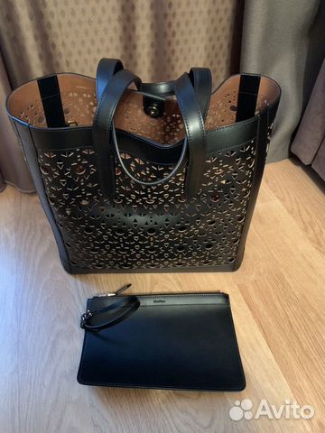 Сумка кожаная MaxMara