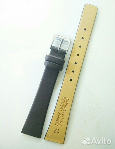 Кожаный ремешок для часов Skagen S28 Brown 17mm Кожаный ремешок для часов Skagen S28 Brown 17mm