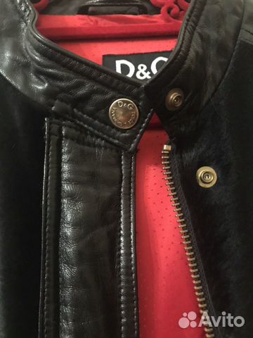 Куртка кожаная Дубленка Dolce&gabbana оригинал
