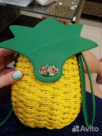 Сумка плетёная из тайланда ананас