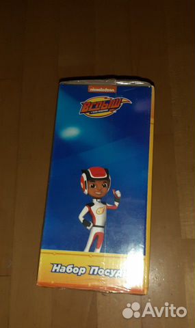 Набор посуды для детей Вспыш