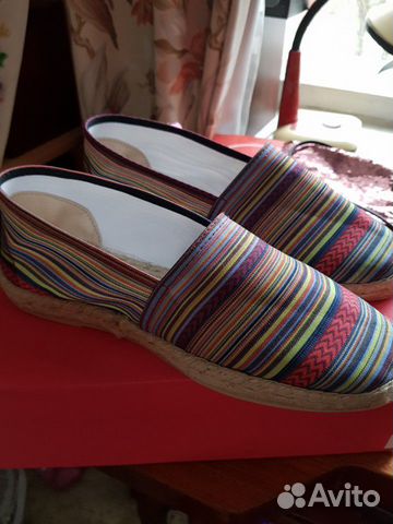 Эспадрильи слипоны 41 новые Эспадрильи слипоны 41 новые