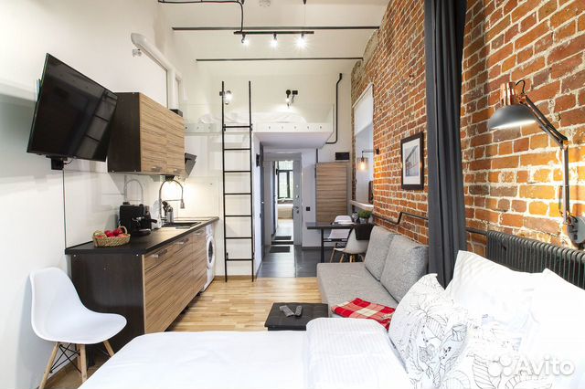 

1-к. квартира, 26 м², 3 кровати