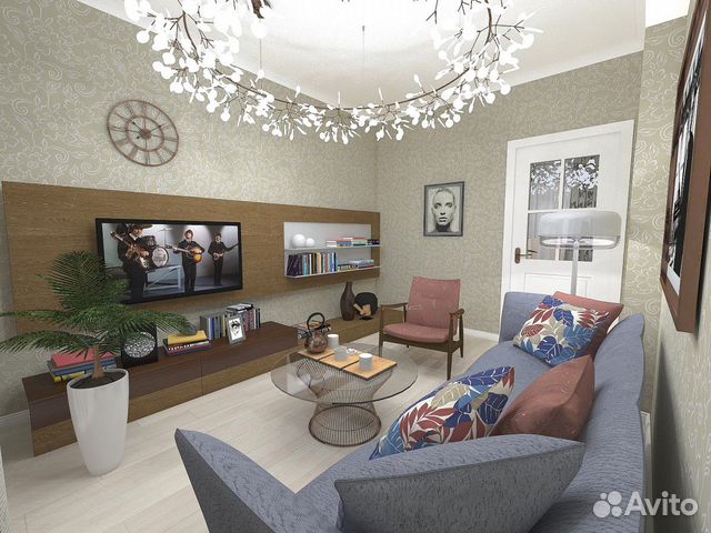 2-к квартира, 58.5 м², 18/26 эт. 2-к квартира, 58.5 м², 18/26 эт.