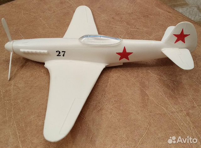 Модели самолетов 80-х годов СССР: Як-3+Thunderbolt
