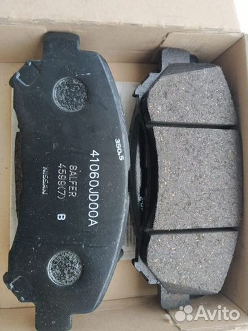 Тормозные колодки Nissan d1060-jd00a Тормозные колодки Nissan d1060-jd00a