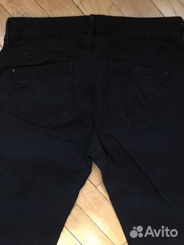 Джинсы чёрные
