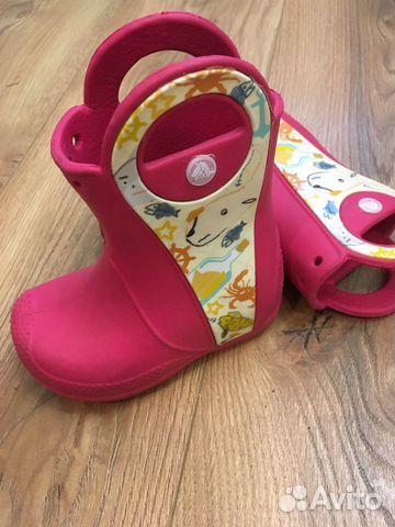 Сапоги резиновые crocs c6