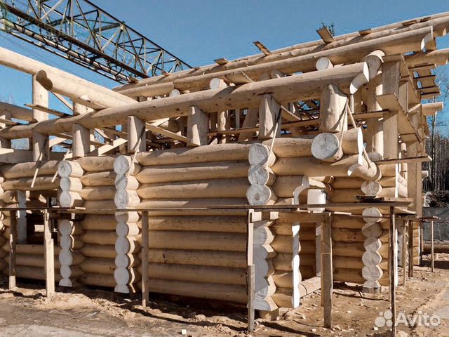 Сруб дома из рубленного бревна. Гарантия, договор Сруб дома из рубленного бревна. Гарантия, договор