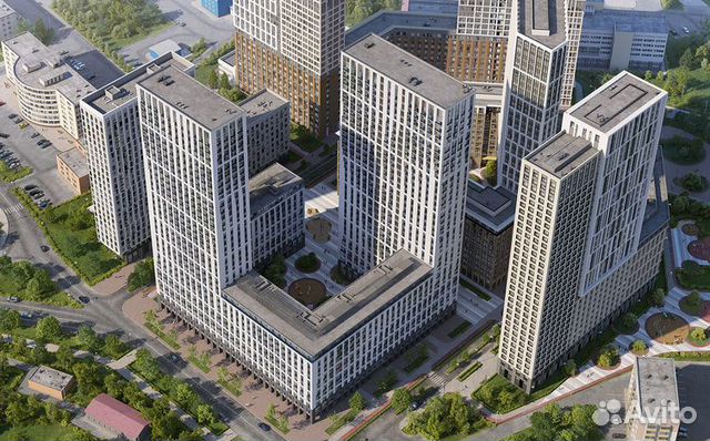 1-к квартира, 43.2 м², 30/35 эт.
