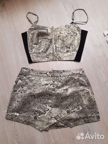 Костюм летний. Stradivarius