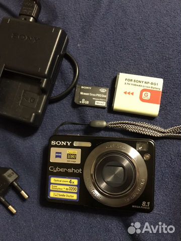 Sony Cyber-shot, фотоаппарат