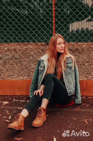 Джинсовая куртка Levi’s Sherpa