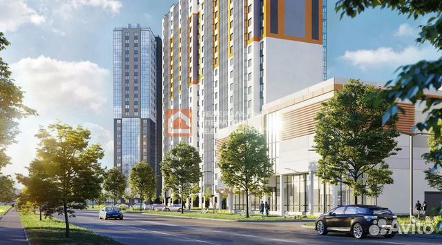 1-к квартира, 22.2 м², 10/25 эт.