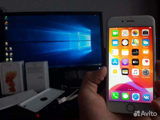iPhone 6S с коробкой в отличном состоянии iPhone 6S с коробкой в отличном состоянии