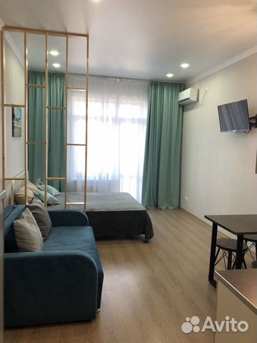 

Квартира-студия, 30 м², 1 кровать