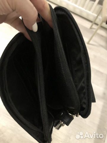 Сумка мужская через плечо кожа