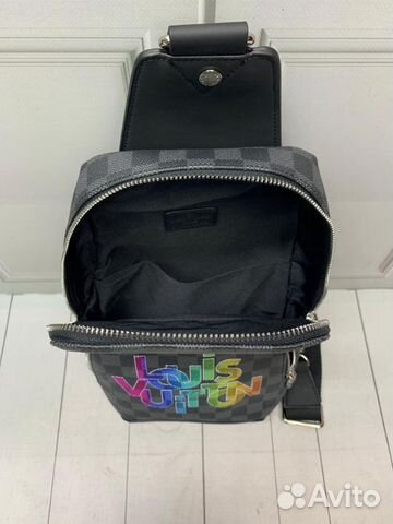Новая мужская сумка Louis Vuitton Damier Graphite Новая мужская сумка Louis Vuitton Damier Graphite