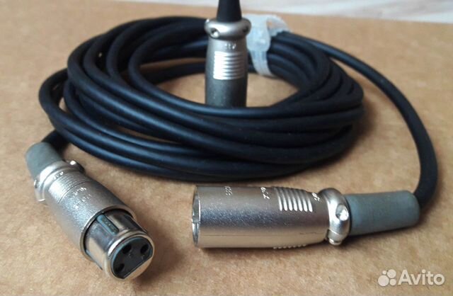 Кабели с разъёмами XLR, BNC, Jack, Переходники