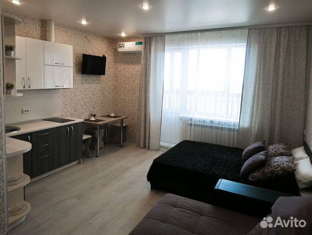 

Квартира-студия, 30 м², 2 кровати