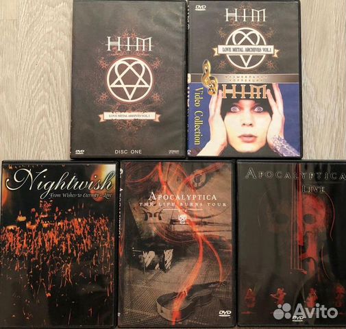 Him, nightwish, apocalyptica