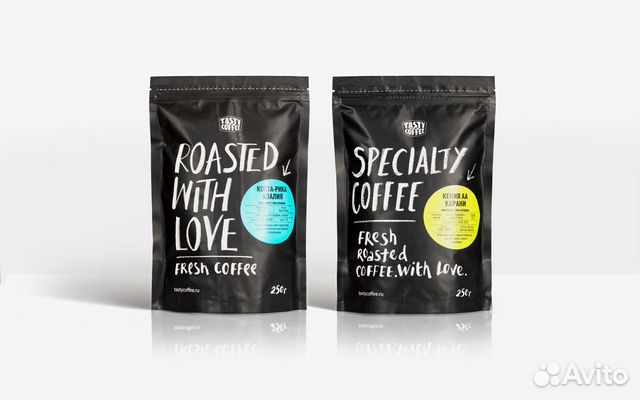 Кофе в зернах Tasty Coffee 250гр