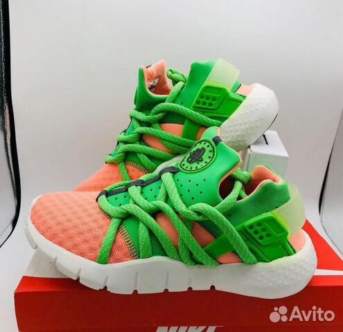 nike huarache nm orange